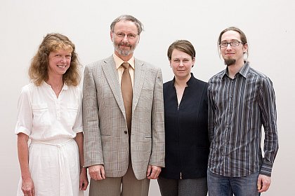 Renate Winter, Ludwig Staiger, Sibylle Schwarz und Jöran Mielke